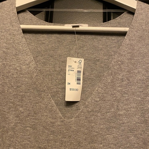 Reitmans skirt and top set in medium heather. Size 22 - Picture 3 of 11